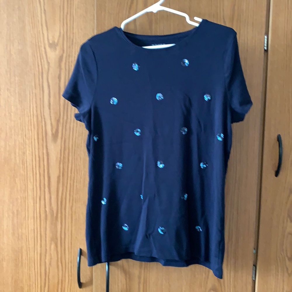 Talbots Navy Shirt